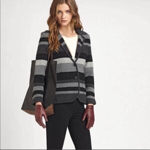 Rag & Bone Lucy Bromley Striped Wool Blazer Size Small